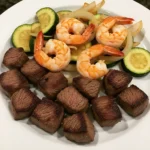 Blackstone Hibachi Steak and Shrimp with Yum Yum Sauce