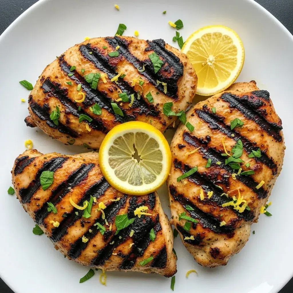 Lemon Garlic Herb Grilled Chicken Marinade