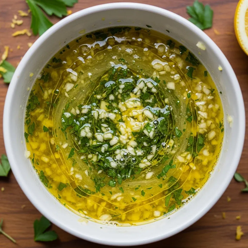 Zesty Lemon Garlic Grilling Marinade