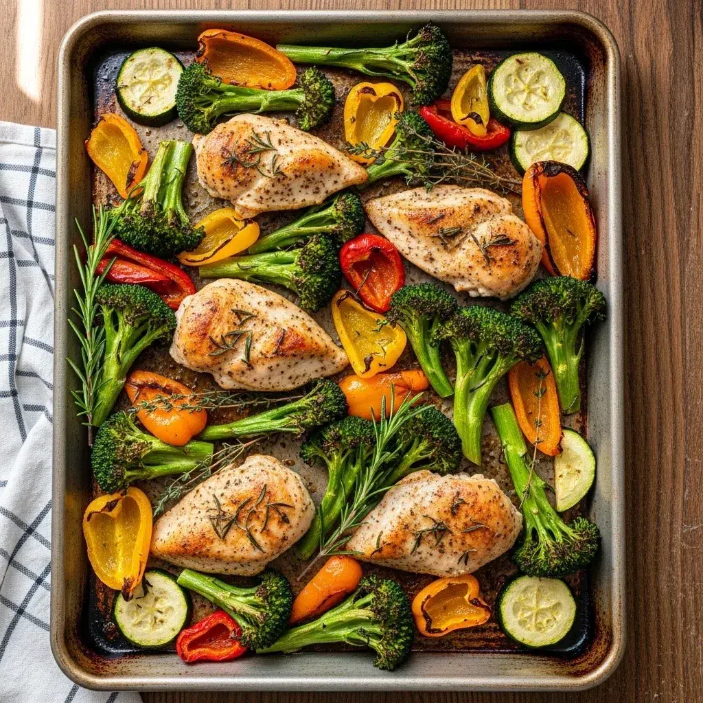 Sheet Pan Chicken and Veggies