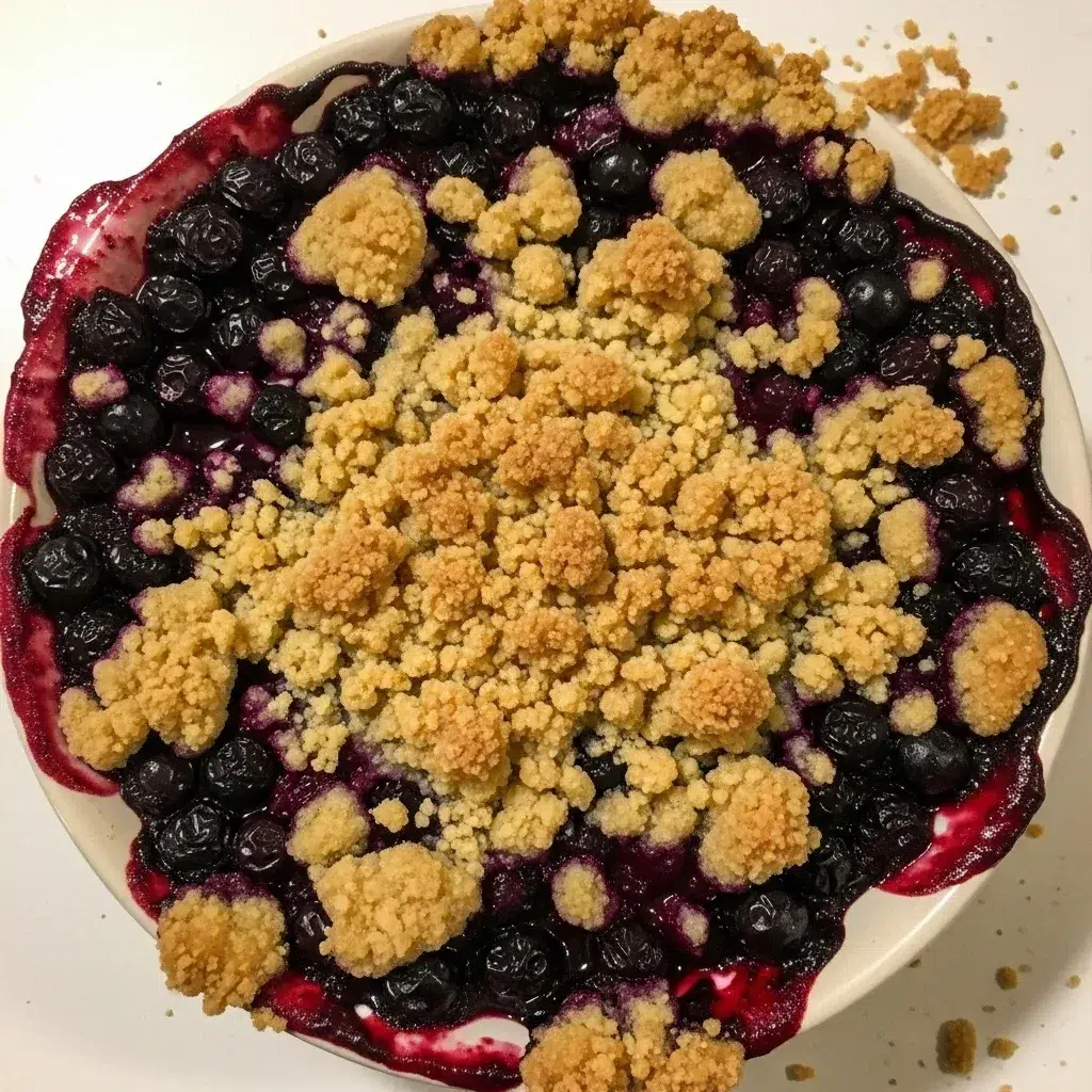 Classic Blueberry Crisp