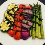 Balsamic Glazed Grilled Vegetables