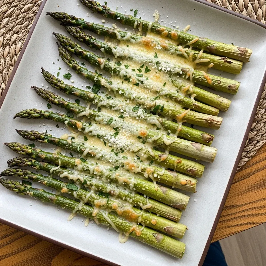 Oven Roasted Parmesan Asparagus