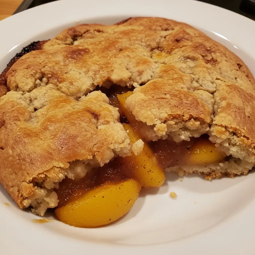 Southern Style Peach Cobbler