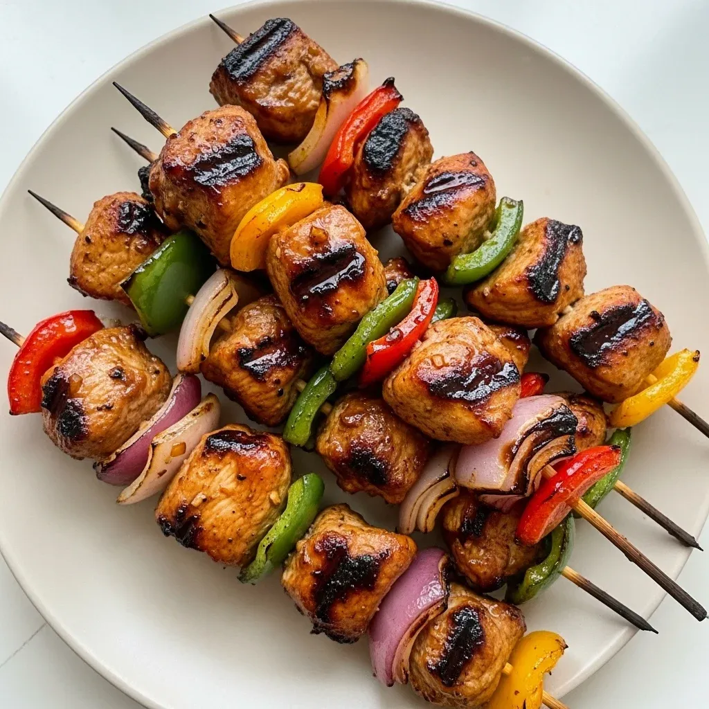 Firecracker Grilled Chicken Skewers