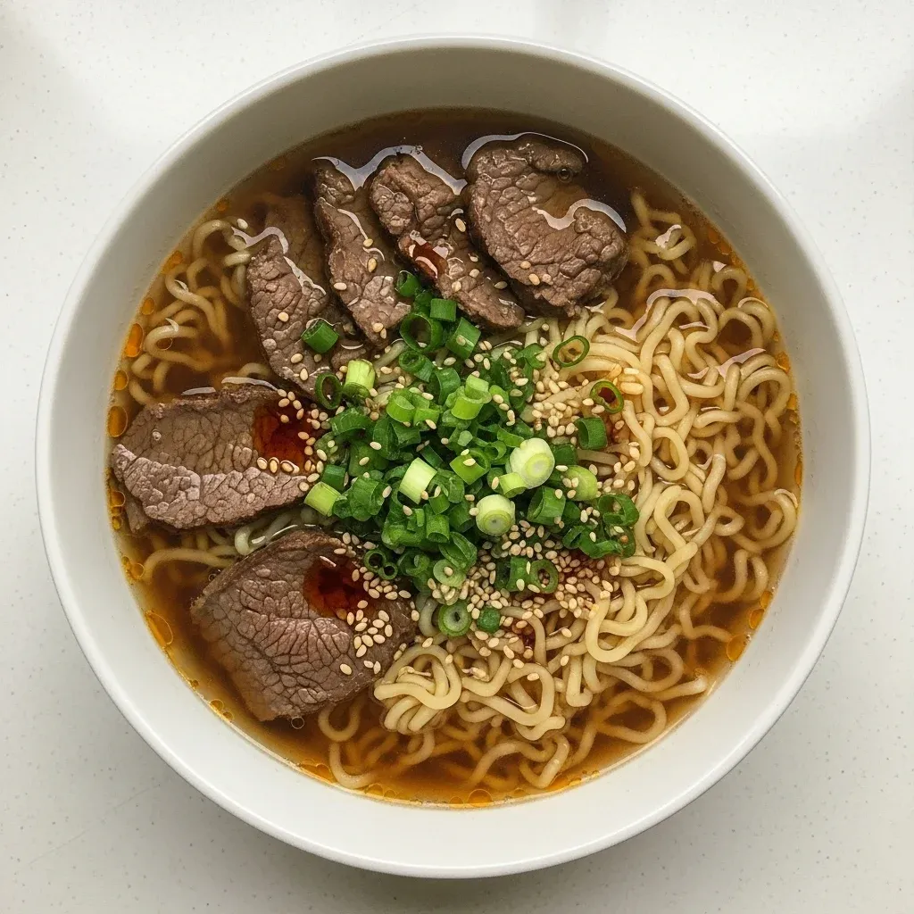 Homemade Beef Ramen
