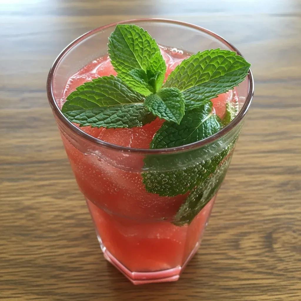 Watermelon Mint Mocktail