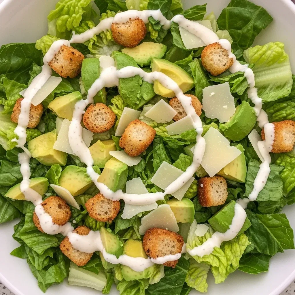 Caesar Salad with Avocado