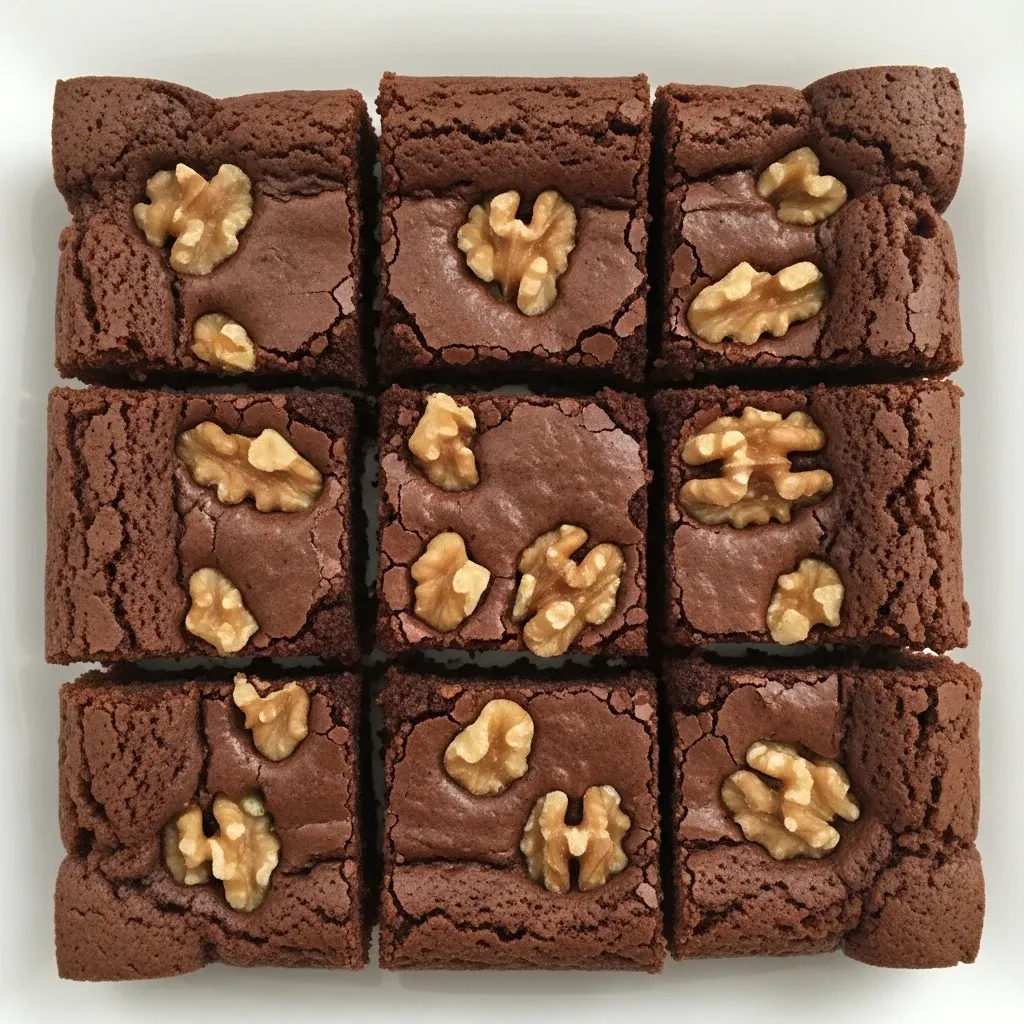 Walnut Brownies 5 Walnut Brownies