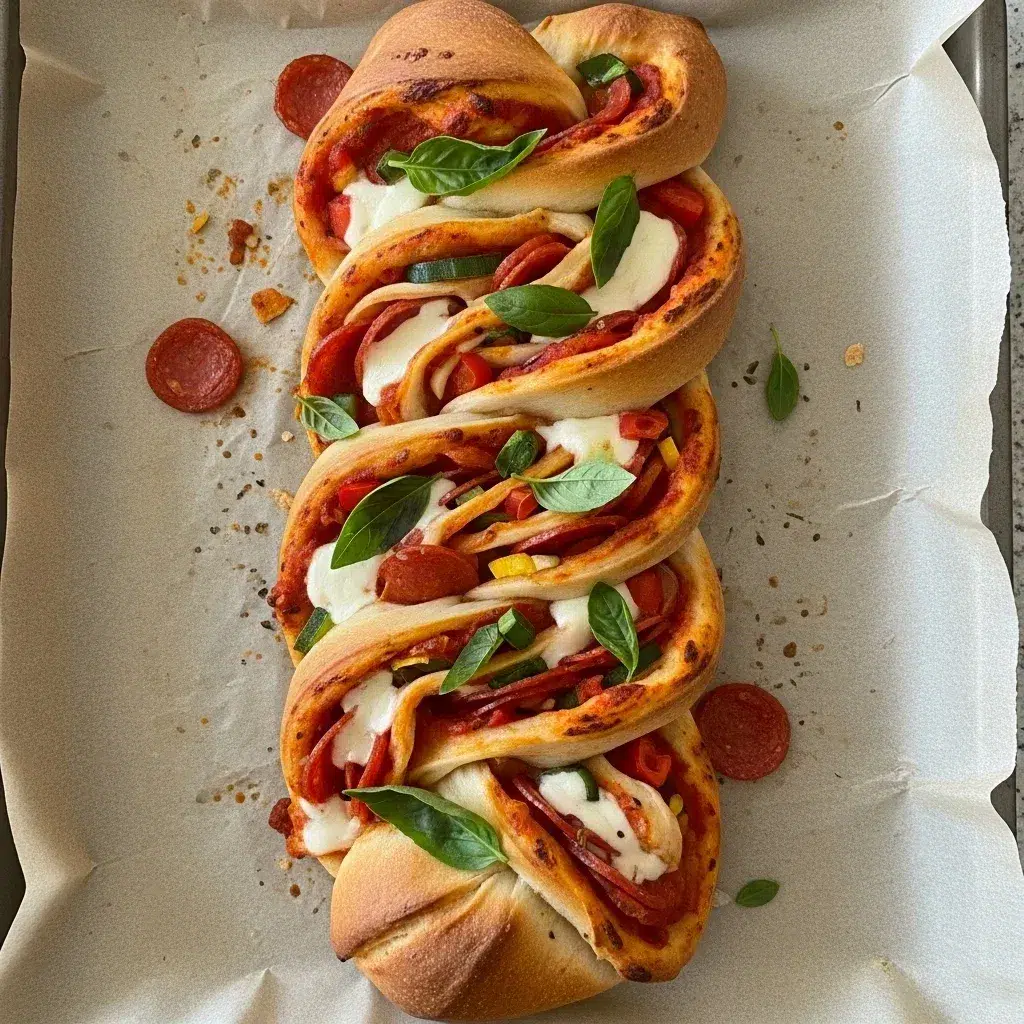 Braided Pizza Bread