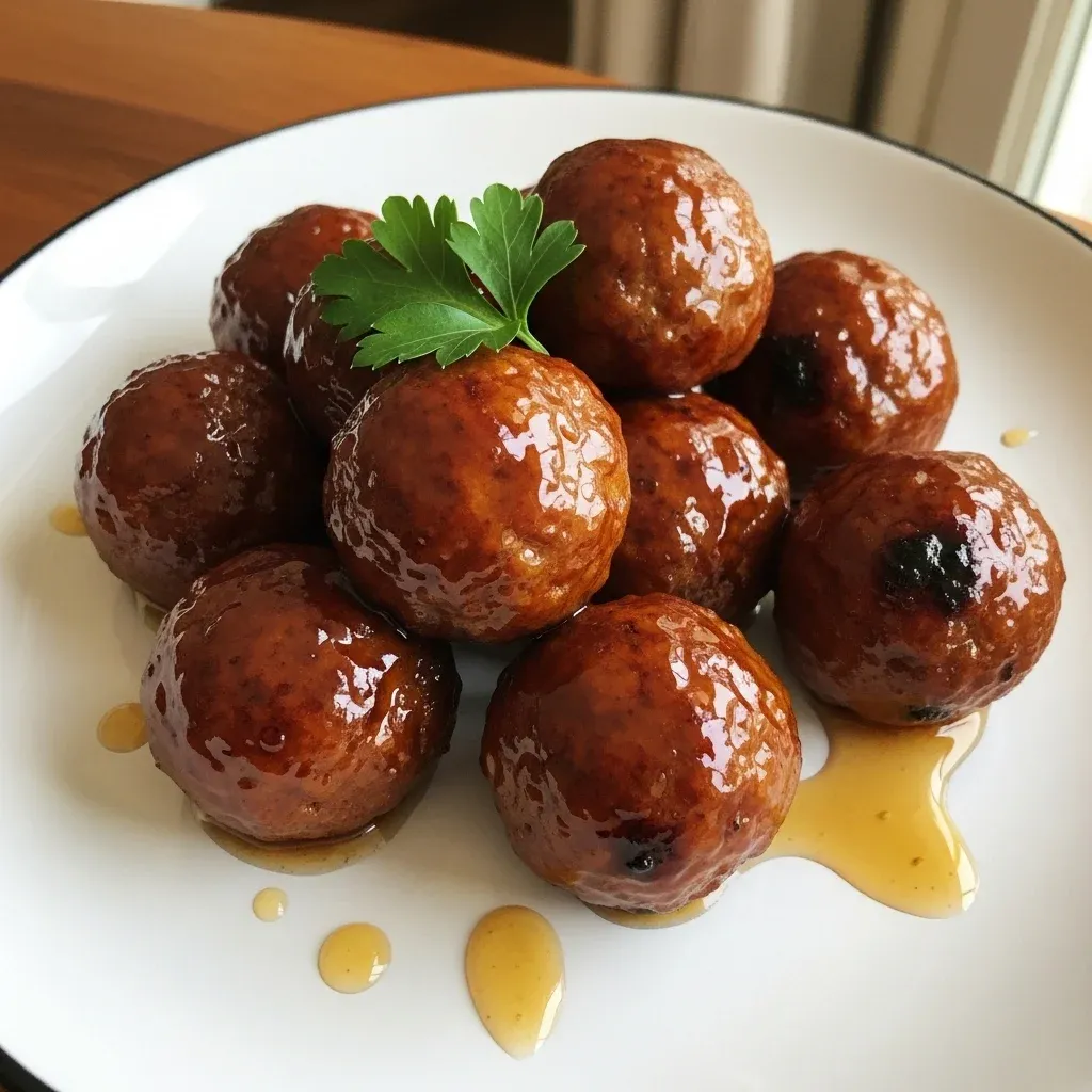 Honey Garlic Meatballs