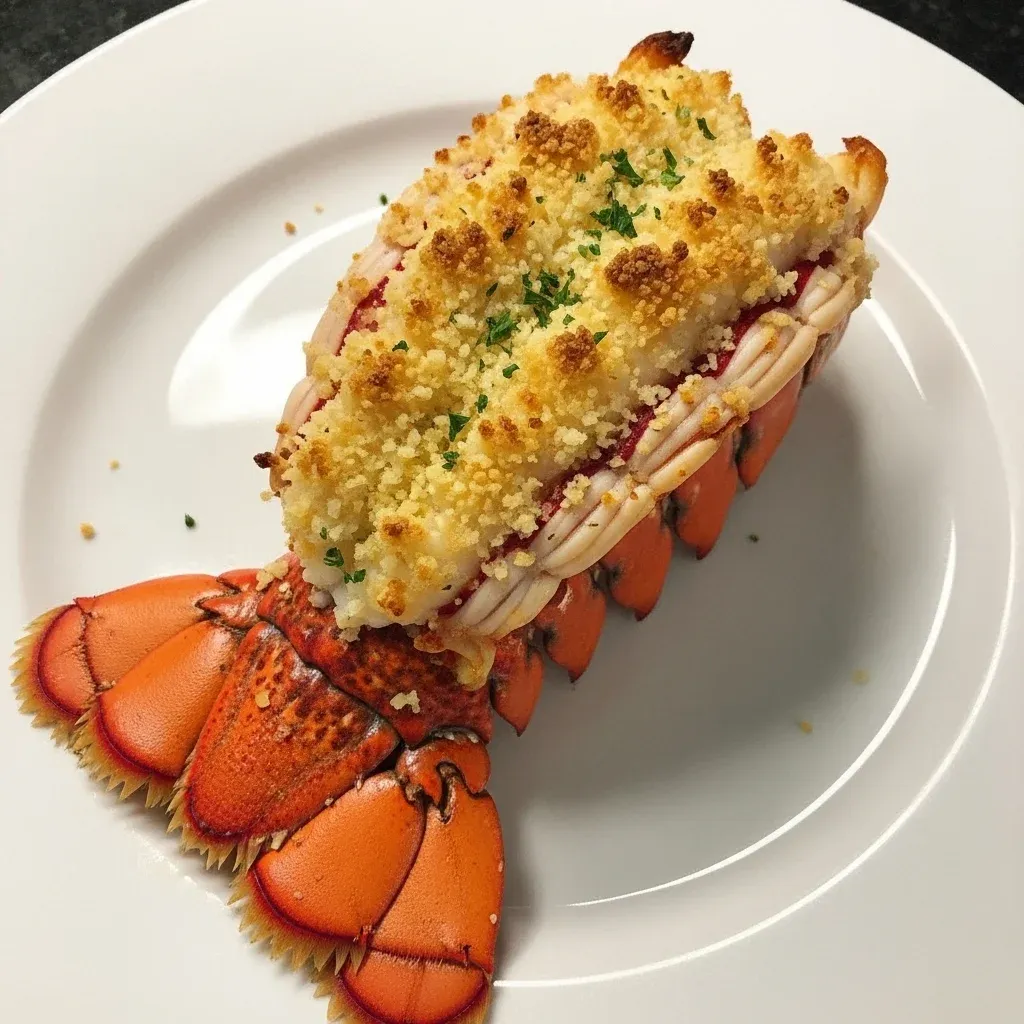 Parmesan Crusted Lobster Tail