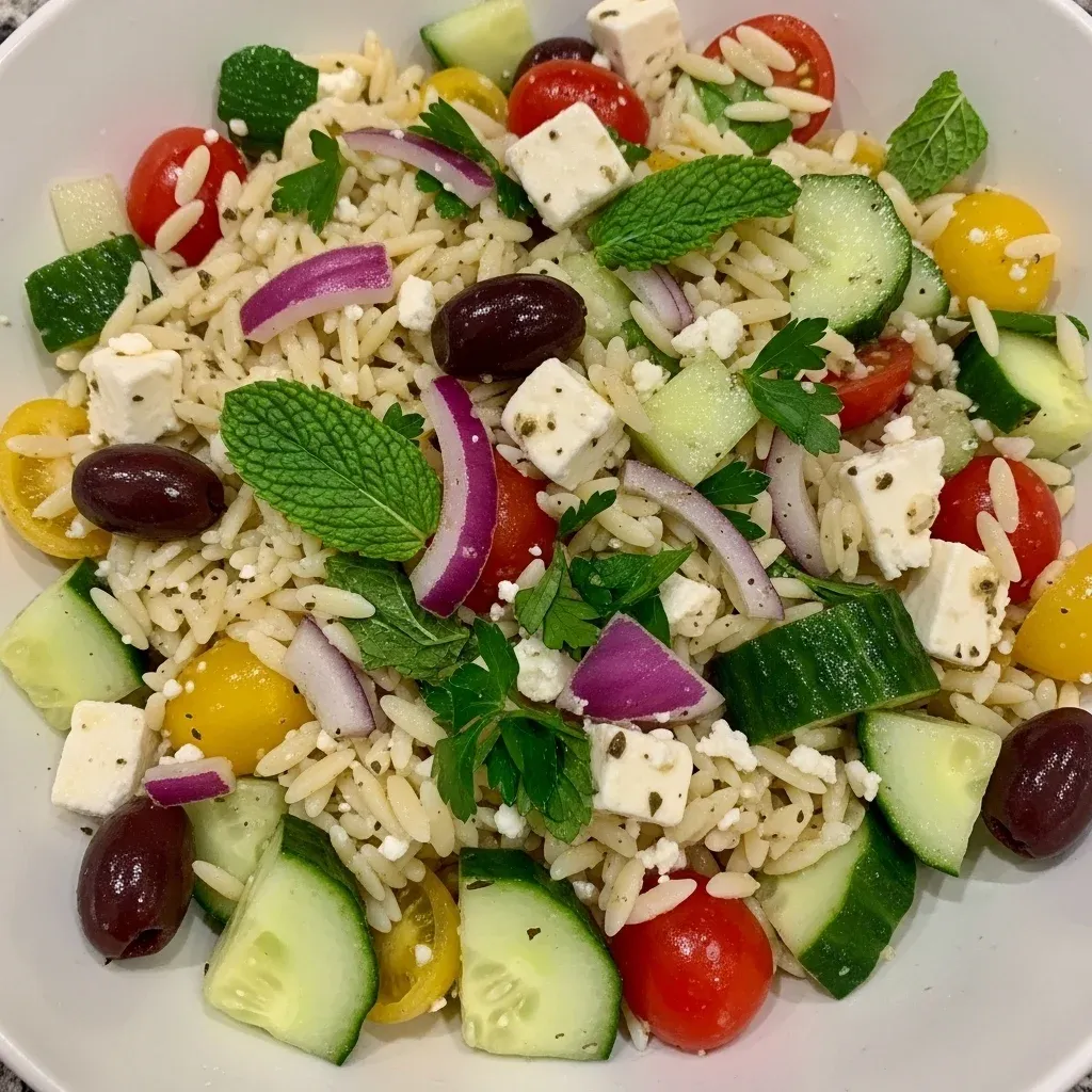 Greek Orzo Salad