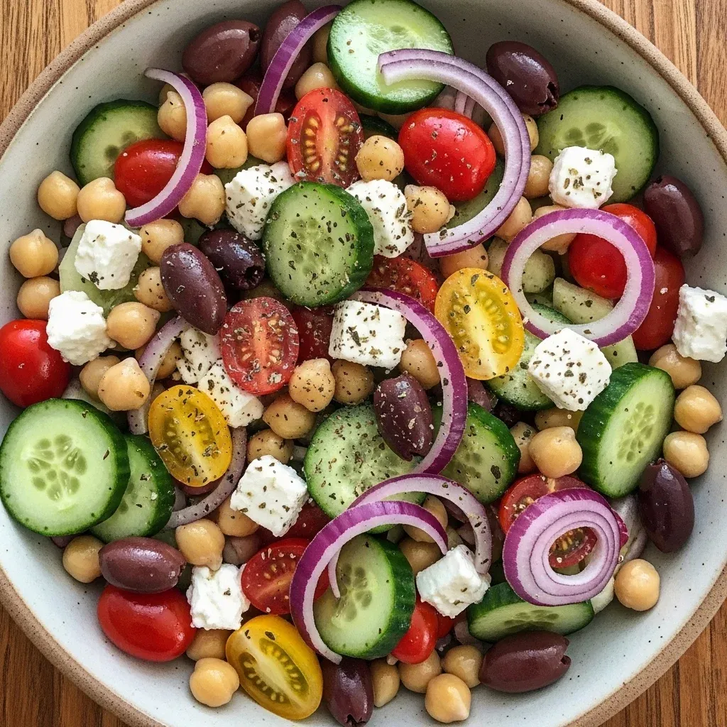 Greek Chickpea Salad