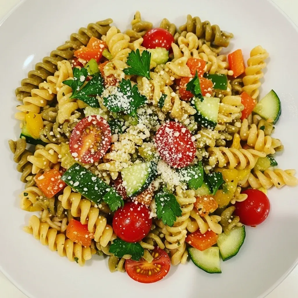 Zesty Italian Rotini Pasta Salad