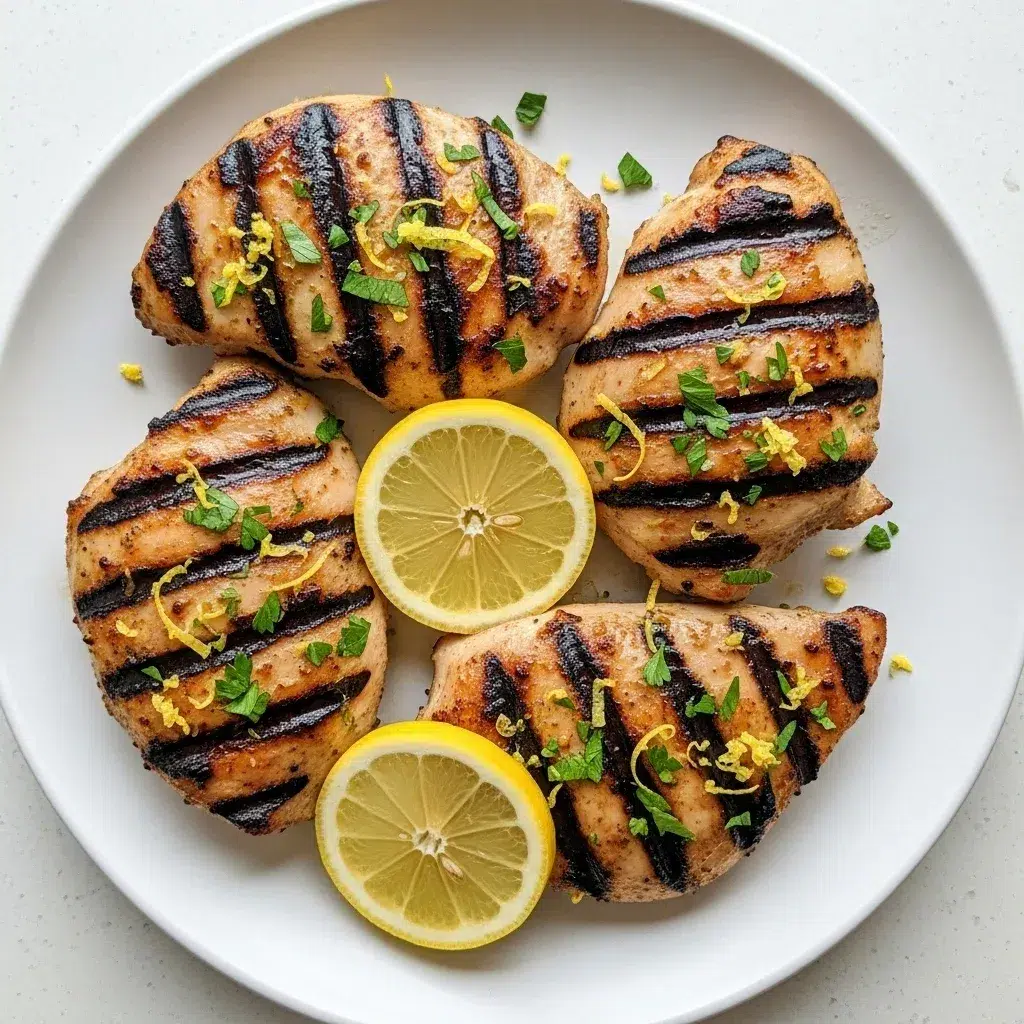 Lemon Garlic Herb Grilled Chicken Marinade