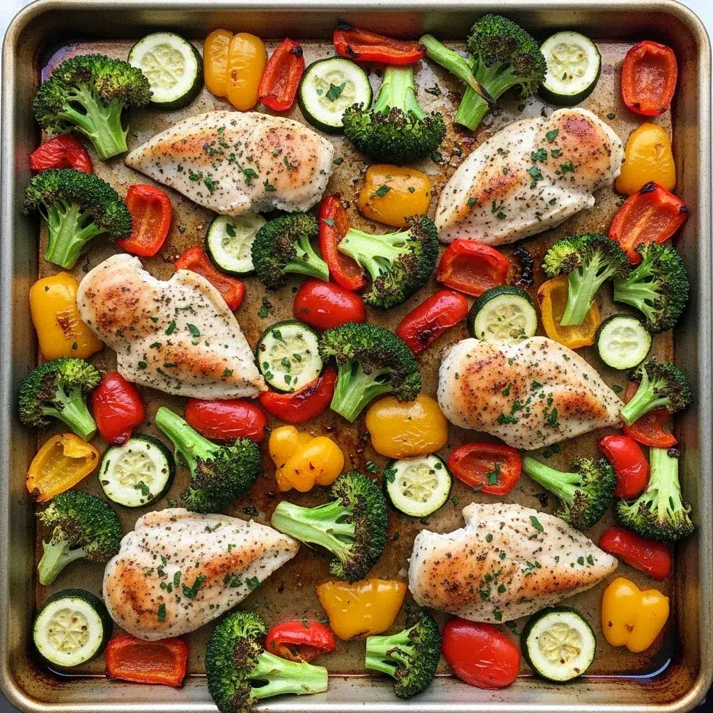 Sheet Pan Chicken and Veggies 5 Sheet Pan Chicken and Veggies