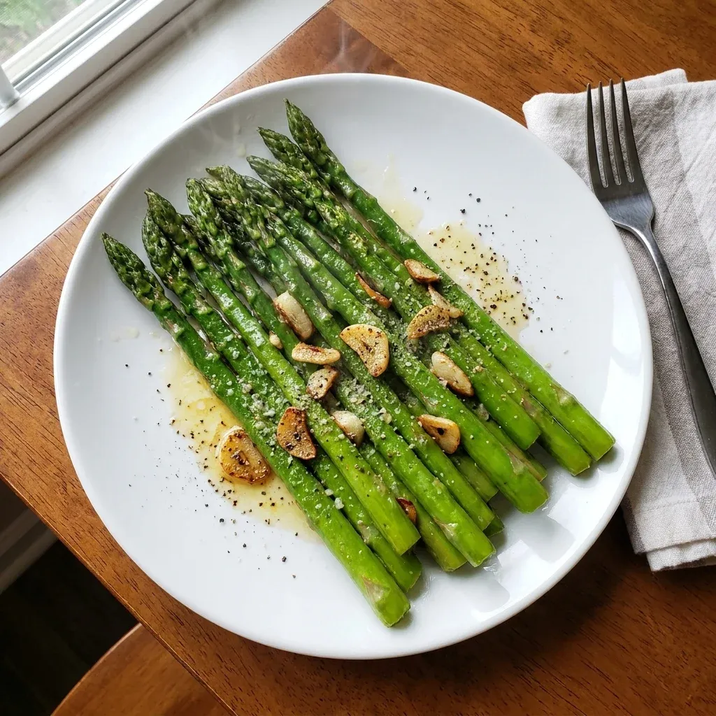 Sauteed Asparagus with Garlic and Butter 5 Sauteed Asparagus with Garlic and Butter