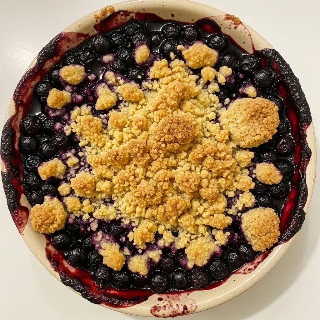 Classic Blueberry Crisp
