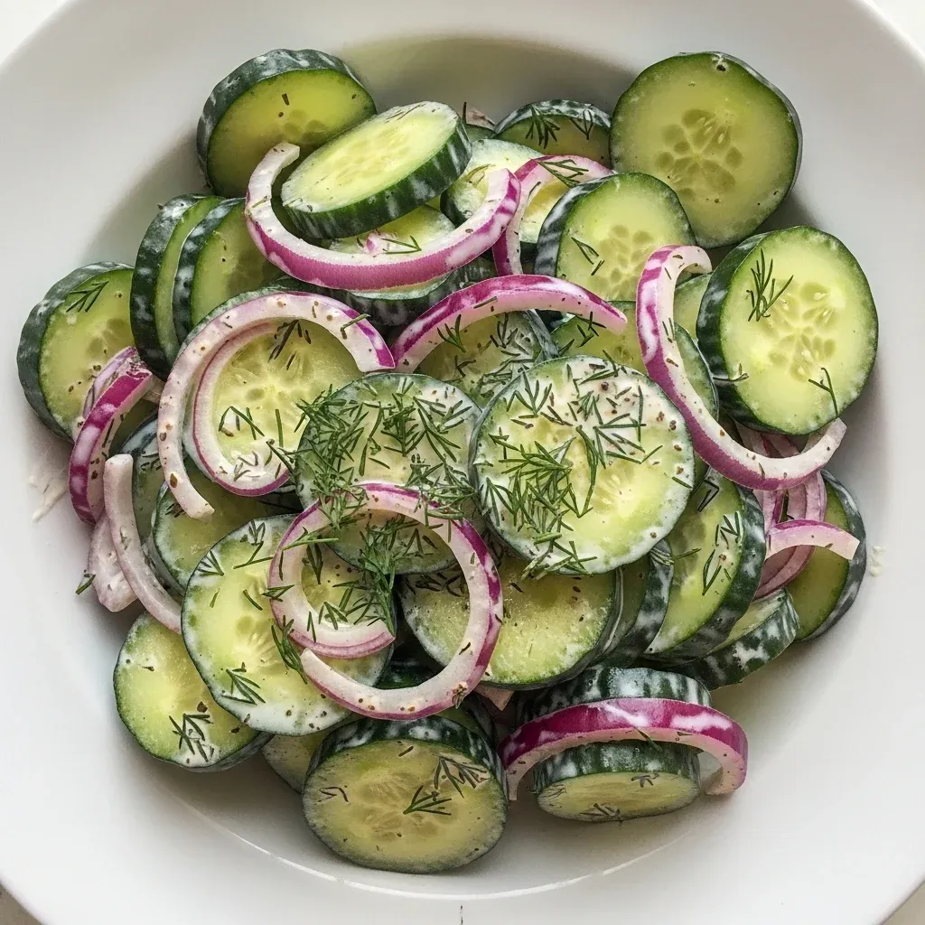 Creamy Cucumber Salad