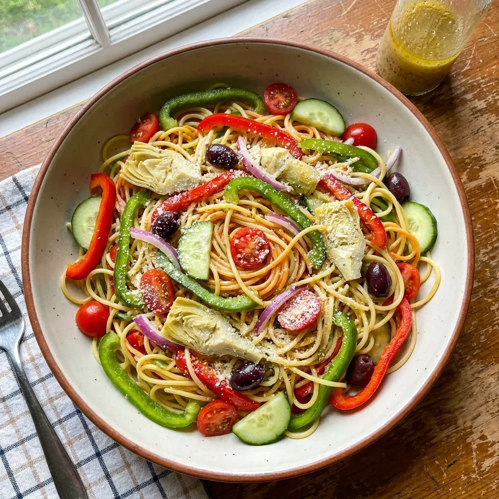 Zesty California Spaghetti Salad