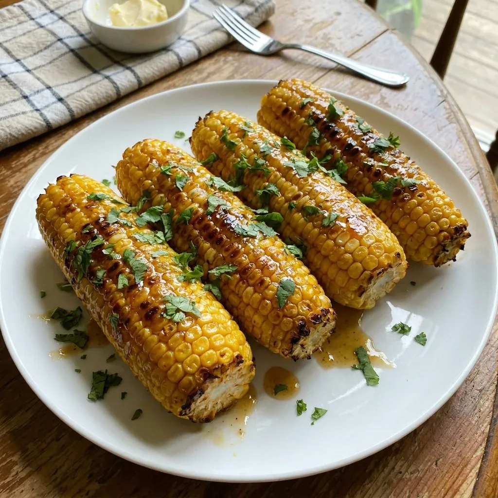 Honey Butter Grilled Corn