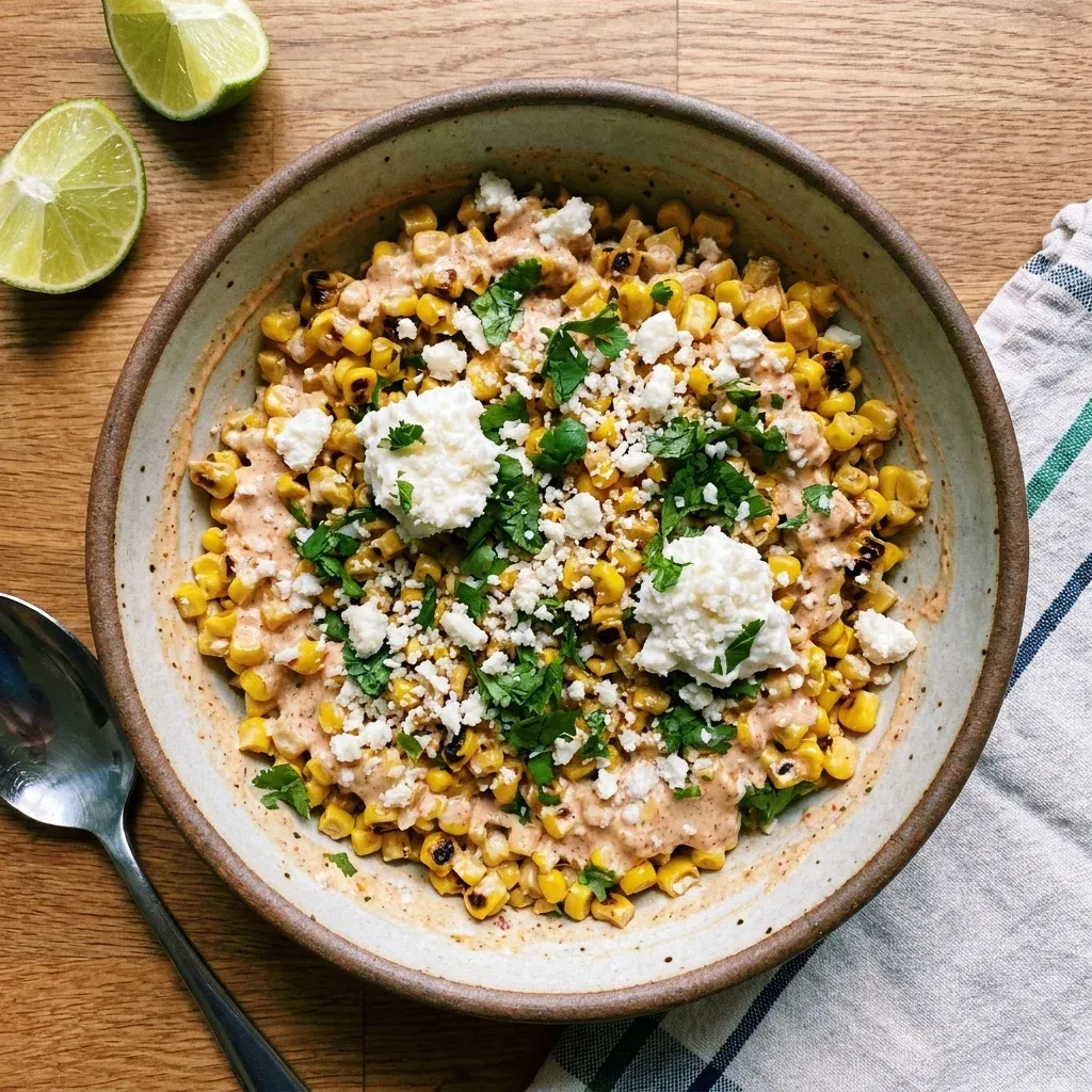 Mexican Street Corn Salad (Esquites)