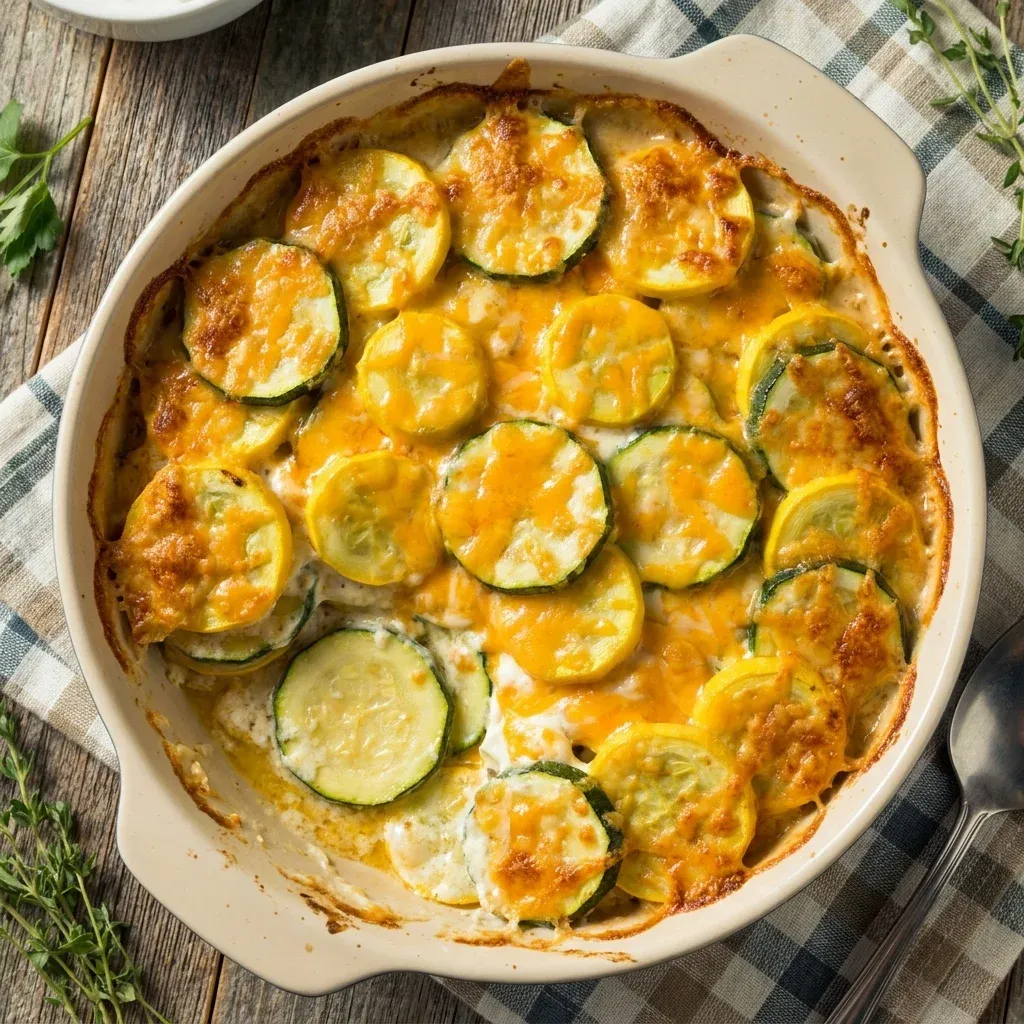 Zucchini and Squash Casserole