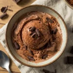 Homemade Creamy Chocolate Ice Cream