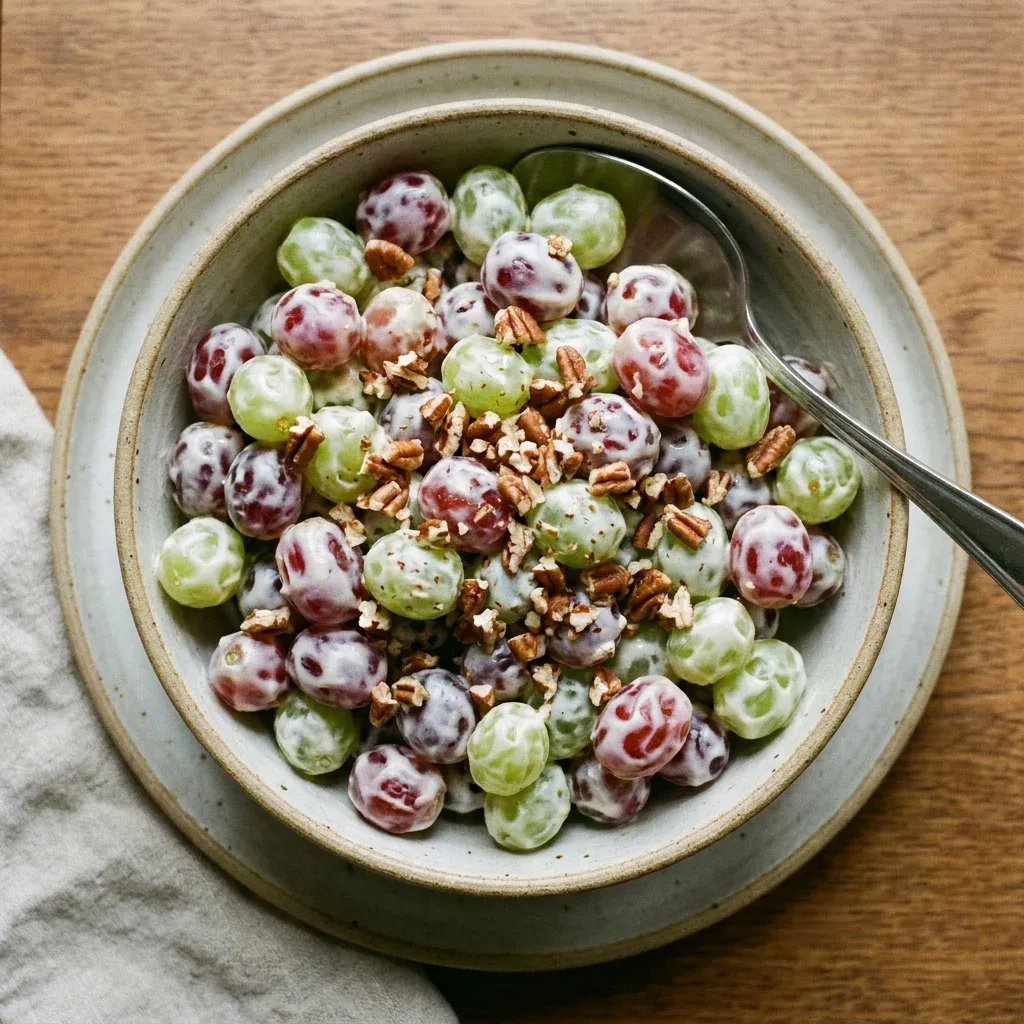 creamy grape salad recipe