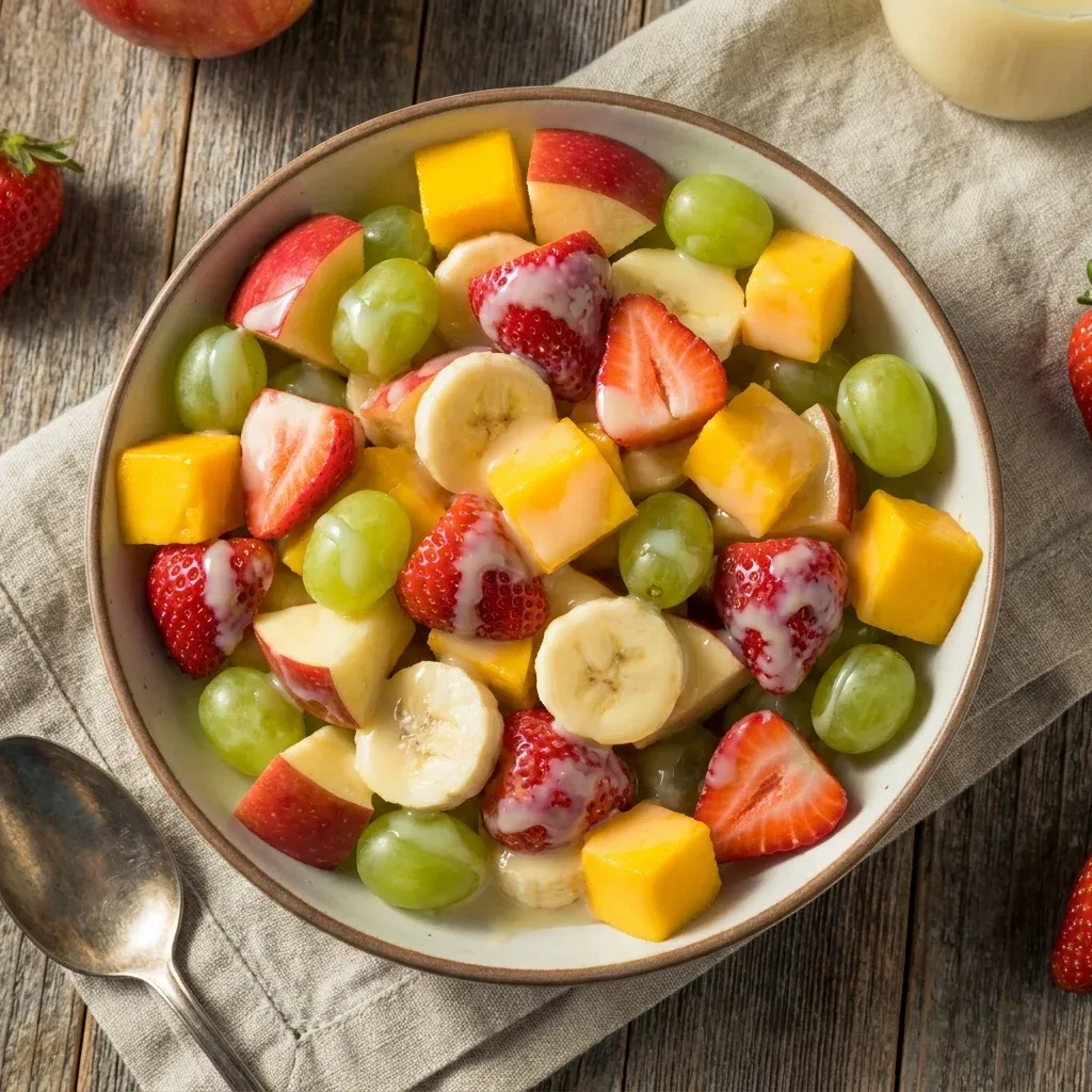 Classic Fruit Mix with Condensed Milk