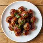 Sweet and Tangy BBQ Meatballs
