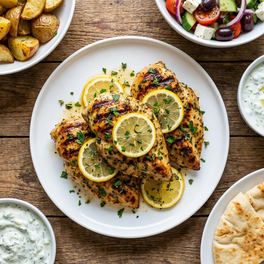 Lemon Herb Mediterranean Chicken Marinade