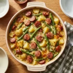 Sausage Green Bean Potato Casserole
