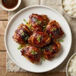 Baked Chicken Thighs in Honey Soy Sauce