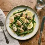 Creamy Lemon Chicken and Asparagus