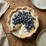 Bavarian Blueberry Tart