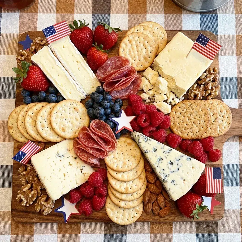 Ultimate July 4th Cheeseboard Spread