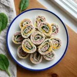 Ham and Cheese Tortilla Pinwheels