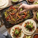 Blackstone Steak Fajitas