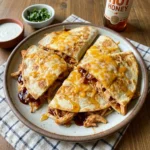 Hot Honey BBQ Chicken Quesadillas