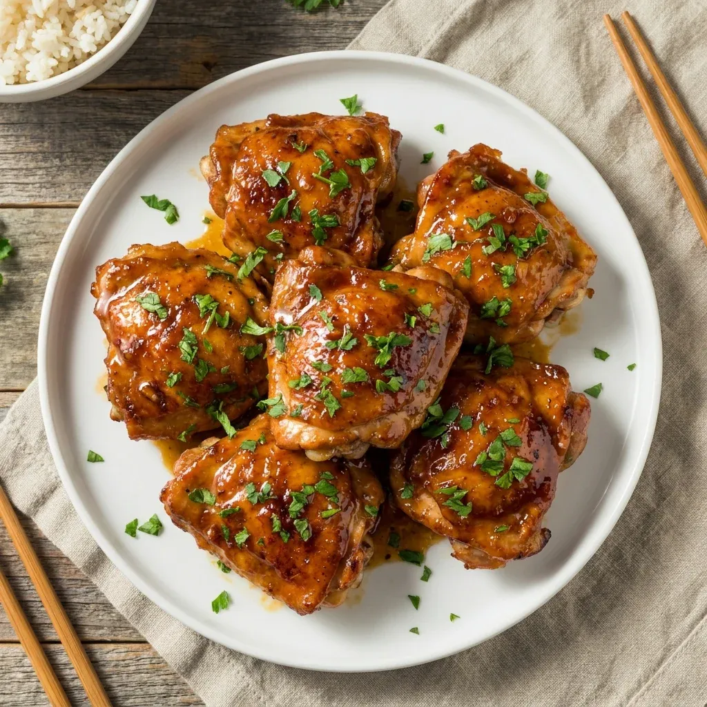 Honey Garlic Chicken Thigh Fillets