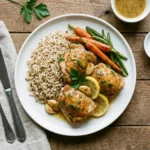 Garlic Lemon Boneless Chicken Thighs