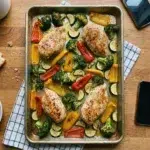 30-Minute Sheet Pan Chicken and Veggies