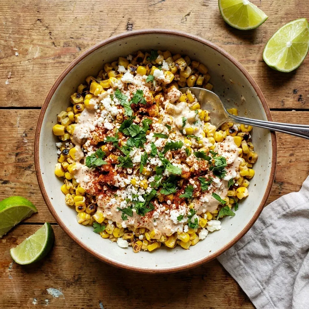 Mexican Street Corn Salad (Esquites)