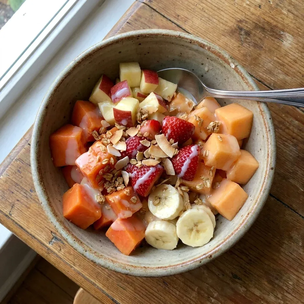 Mexican Fruit Salad with Condensed Milk 5 Mexican Fruit Salad with Condensed Milk
