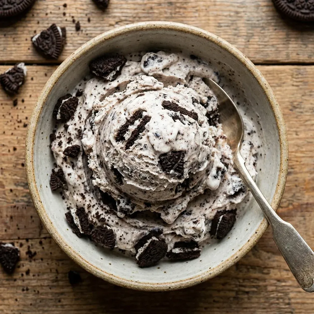 No-Churn Oreo Cookies and Cream Ice Cream 5 No-Churn Oreo Cookies and Cream Ice Cream