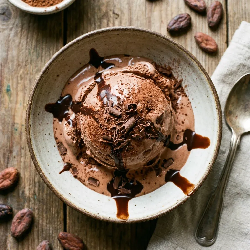 Homemade Creamy Chocolate Ice Cream 5 Homemade Creamy Chocolate Ice Cream