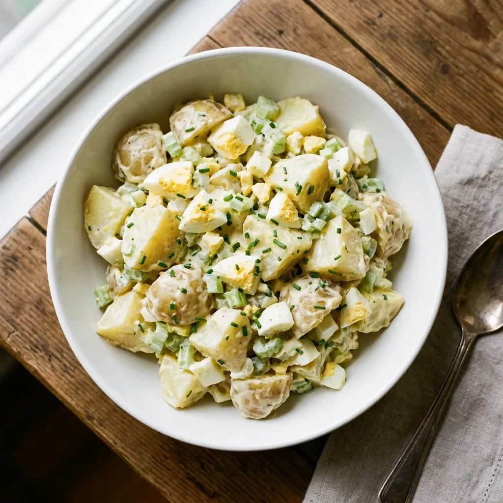Classic Creamy Potato Salad with Egg 5 Classic Creamy Potato Salad with Egg