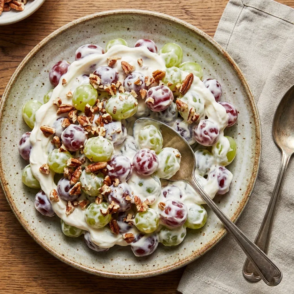 creamy grape salad recipe